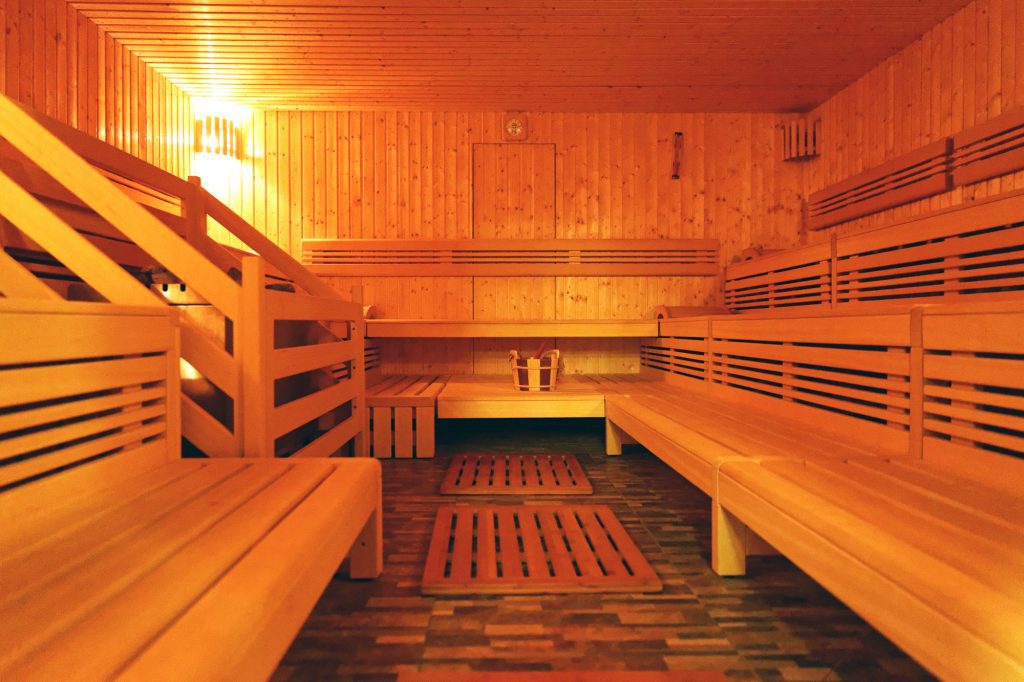 Finnische Sauna