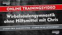 Wirbelsäulengymnastik ohne Hilfsmittel mit Chris